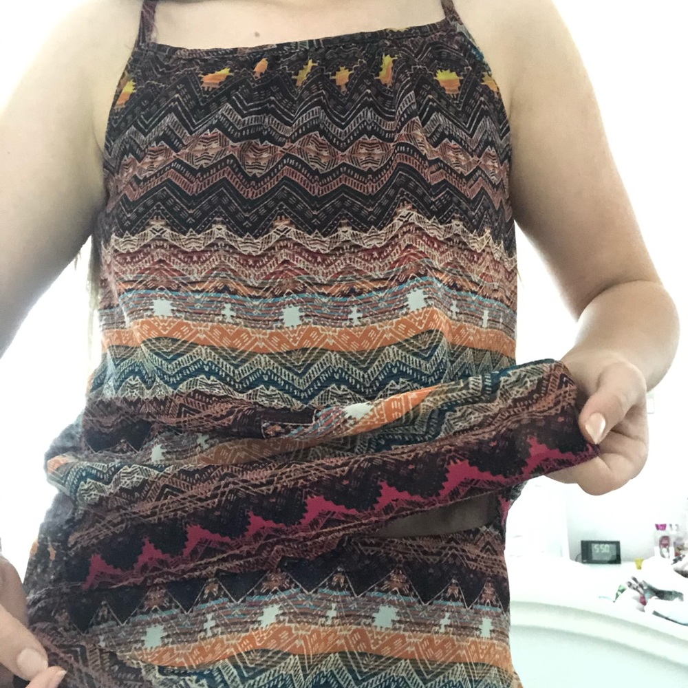 💖2/$10 Beautees Patterned Tank Top - Picture 2 of 4